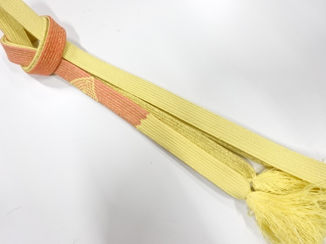 正絹　手組帯締め